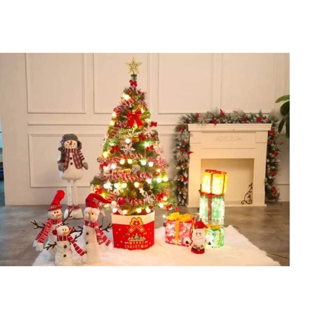 Cây thông Noel 1,5M đầy đủ phụ kiện