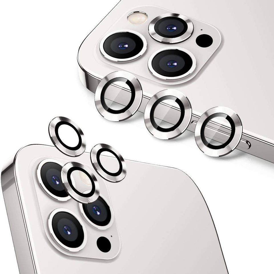 Phù Hợp Miếng Dán Bảo Vệ Ống Kính Máy Ảnh Sau Bằng Kim Loại Cho Iphone 11 11Pro