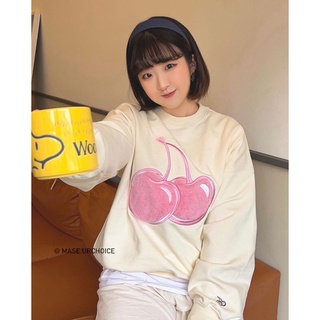 [ ORDER ] áo Aristocats big cherry sweater ( Kirsh )