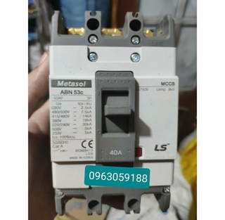 Aptomat MetasolABN 3 Pha - 40A