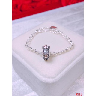 Lắc tay bạc cho bé hình con giáp