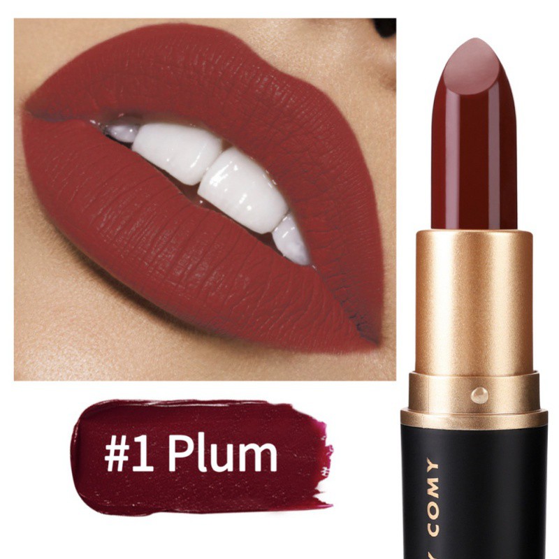 [Hàng mới về] Pretty Comy Son lì dưỡng ẩm kiểu dáng đẹp 6 màu lựa chọn