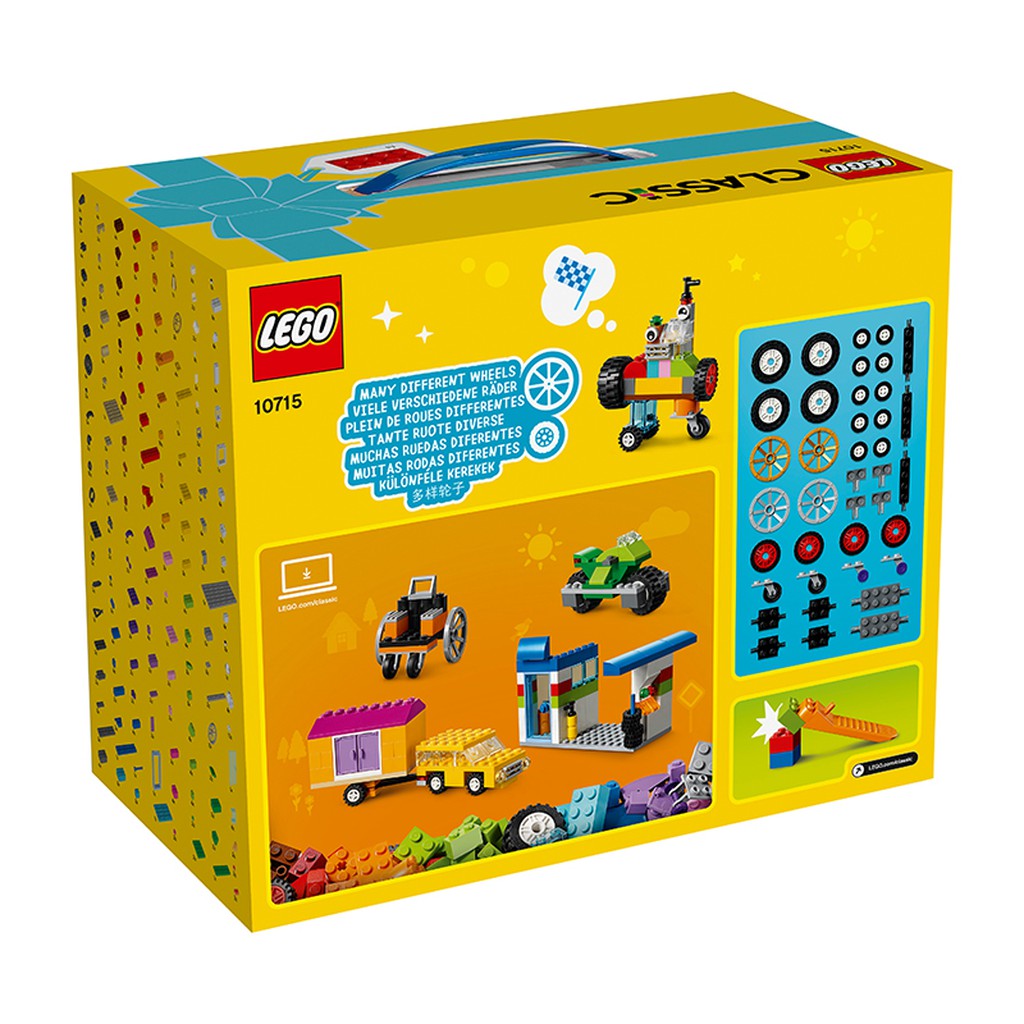 Đồ chơi Hộp Sáng Tạo LEGO Classic 10715 (442 Chi Tiết)