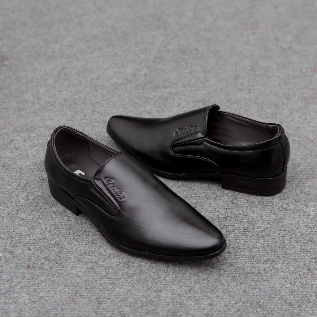 Giày ngoại cỡ 44,45,46 -Da bò - Giày lười công sở trơn cỡ từ 37 đến 46