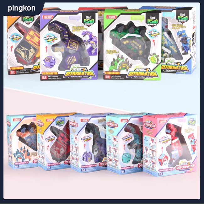 Đồ Chơi Lắp Ráp Robot Khủng Long Sáng Tạo Cho Trẻ Em