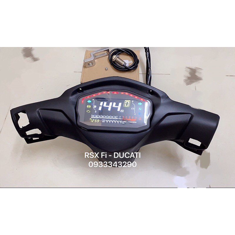 TRỌN BỘ BỢ CỔ WAVE RSX 2014-2020  CHẾ ĐH ĐIỆN TỬ DUCATI MẪU MỚI
