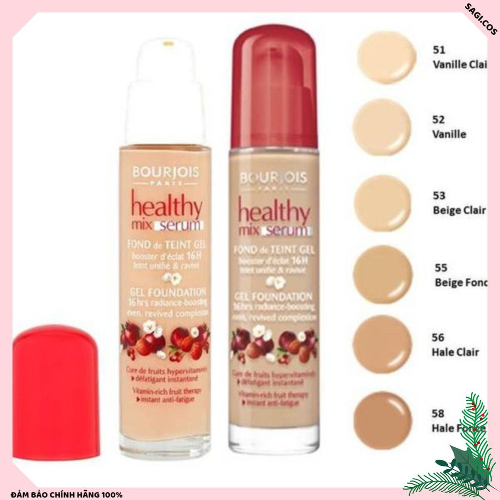 Kem nền Bourjois 30ml Healthy mix Serum