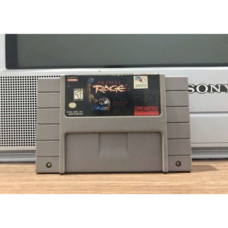 Băng game SNES -  Rage