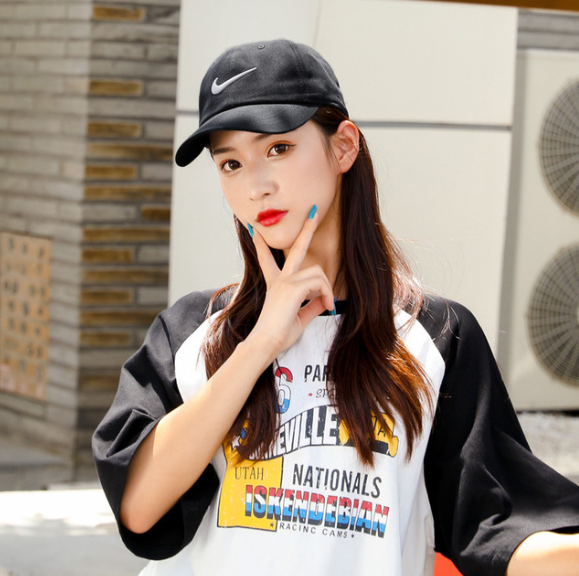 Mũ bóng chày thêu logo Nike thời trang Hàn Quốc chất lượng cao