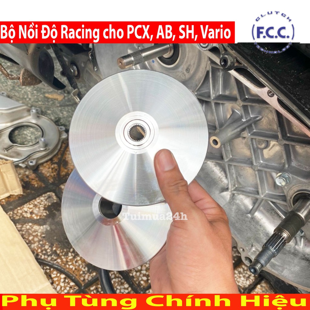 Full Bộ Nồi Độ FCC Racing Honda Vario, AirBlade 125/150, Click, Sh Mode, Lead 125, PCX