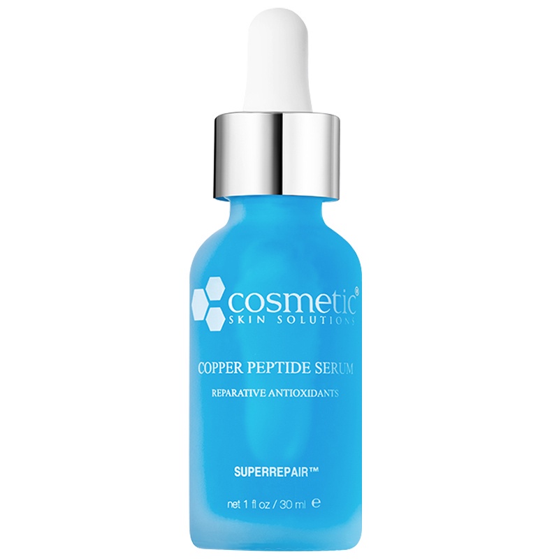 Tinh chất Cosmetic skin solutions Copper Peptide Serum Reparative Antioxdiants 30ml Tinh chất dưỡng mặt trẻ hóa da Chống lão hóa làm săn chắc da giữ ẩm cấp nước