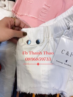 Quần Short Kaki bé gái