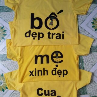 Combo 3 Ao gia đình cute