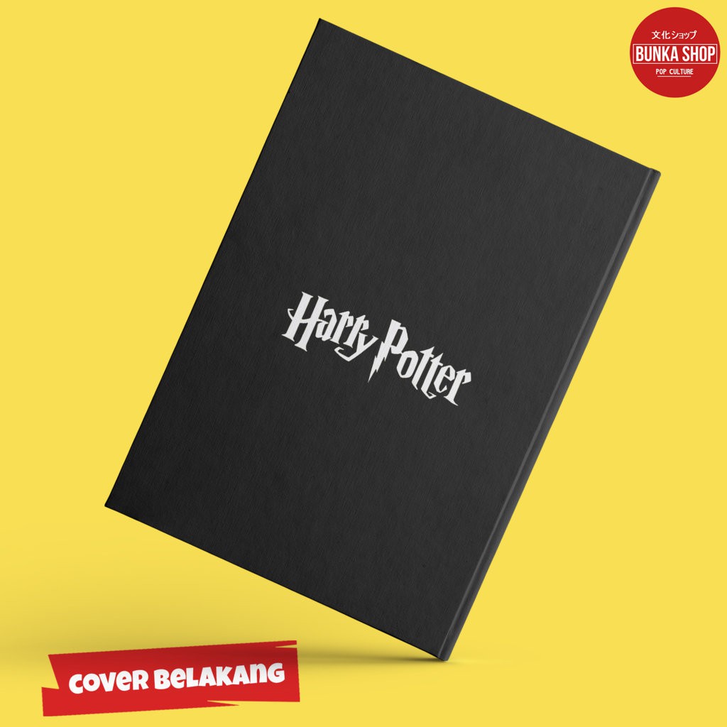 Sổ tay khổ A5 bìa cứng in hình Harry Potter dễ thương