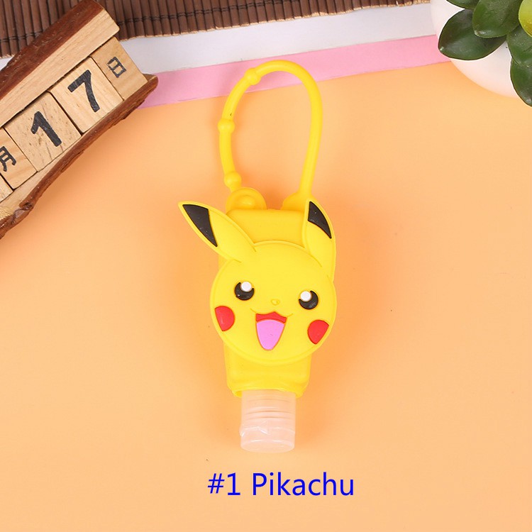 Dây giữ hoạt hình Disney kèm lọ đựng nước rửa tay