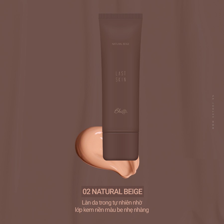 Kem nền BBia Last Skin Foundation (3 màu) 50ml - Bbia Official Store | BigBuy360 - bigbuy360.vn