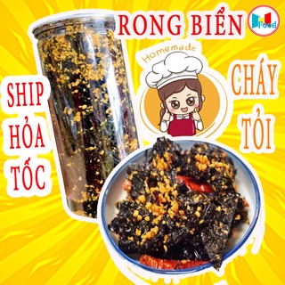 [ hũ 200gram ] Rong Biển Cháy tỏi - Rong biển Sấy Giòn