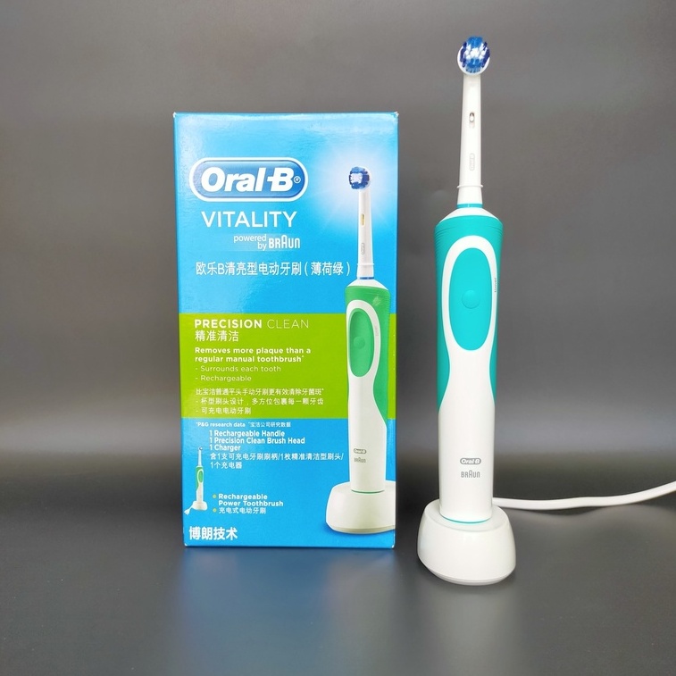 Bàn chải điện Oral-B, bàn chải đánh răng điện Oral-B D100, D12 Vitality, Pro600.