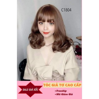 TÓC GIẢ NỮ 💕 FREESHIP 💕💕 Tóc bộ xoăn 40cm