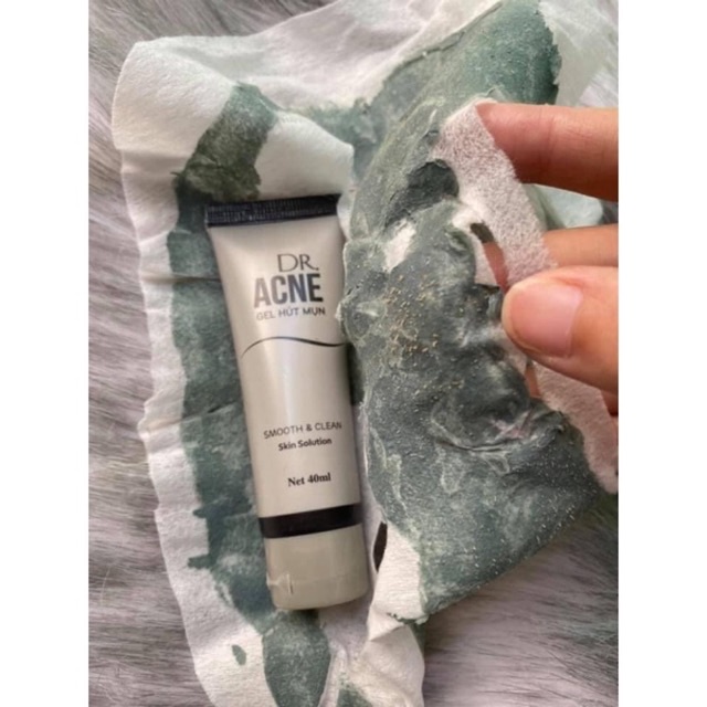 Gel Lột Mụn - DR.ACNE - Hút sạch mụn cám, mụn đầu đen. Thải độc chì- Sáng da (giá sỉ =lẻ)