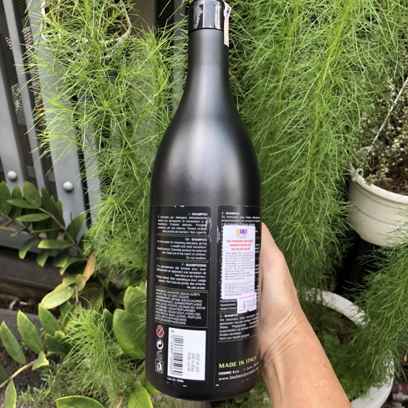 Dầu gội trái cây sức sống hàng ngày Bes Fragrance 1000ml DƯA LƯỚI