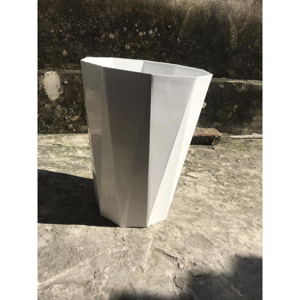 CHẬU NHỰA KIM CƯƠNG TRỒNG HOA CÂY CẢNH