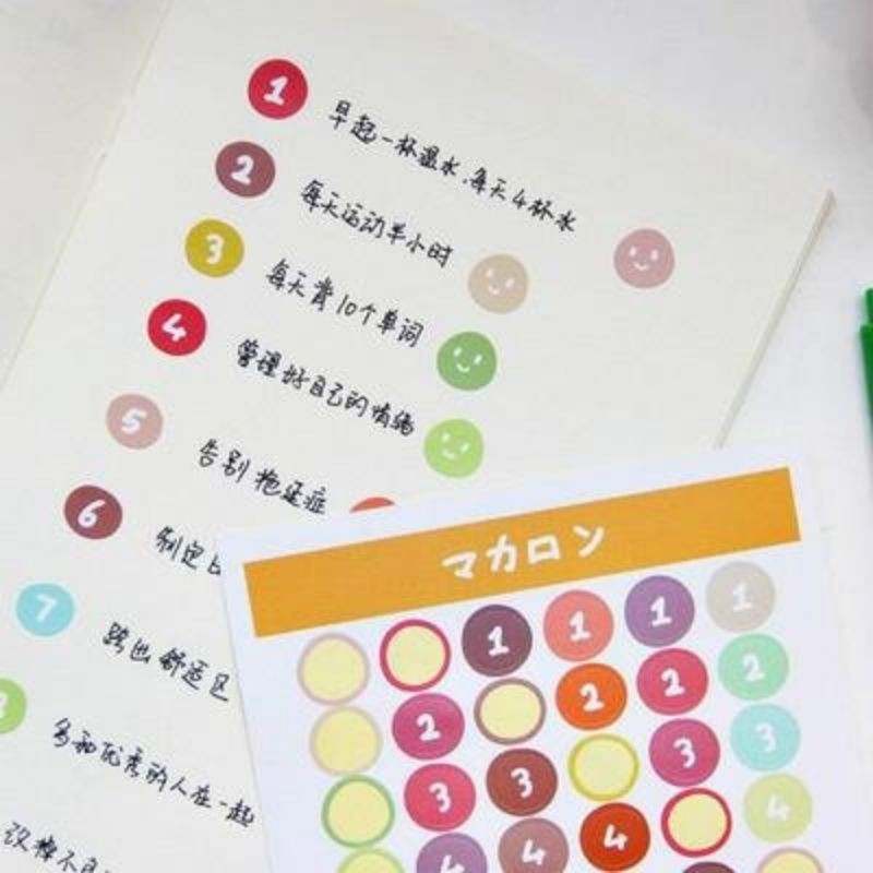 Sticker hoạt hình Huamo big icon cực cute Be Tiny