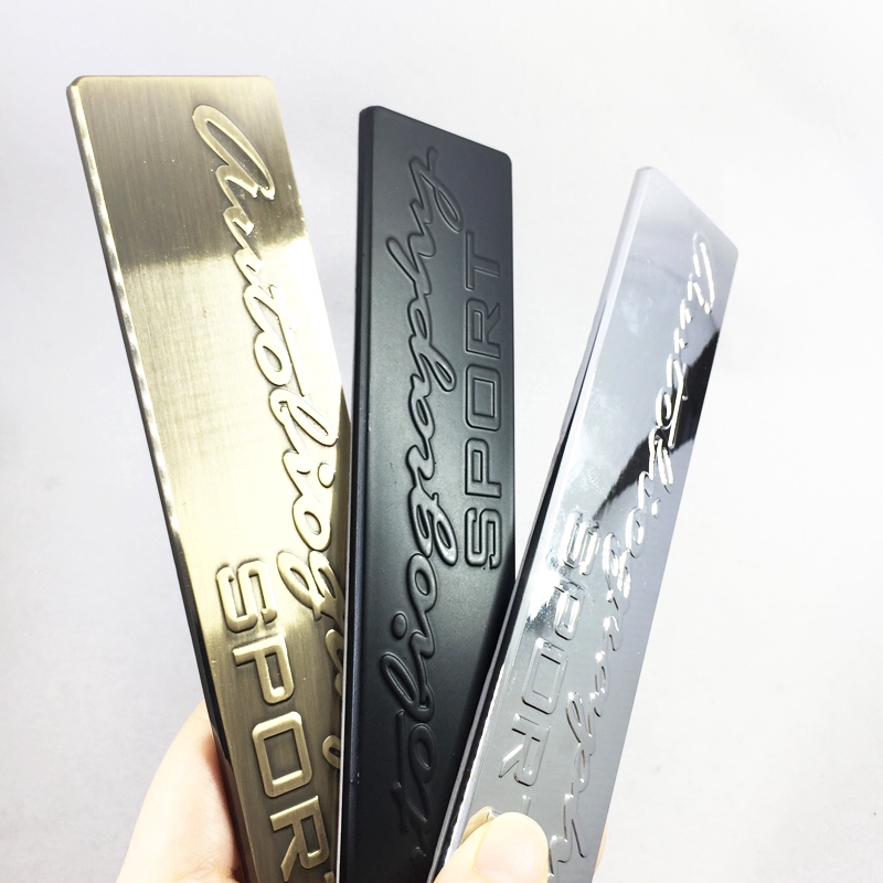 Miếng dán kim loại trang trí sườn bên cho ô tô thể thao Range Rover Land Rover