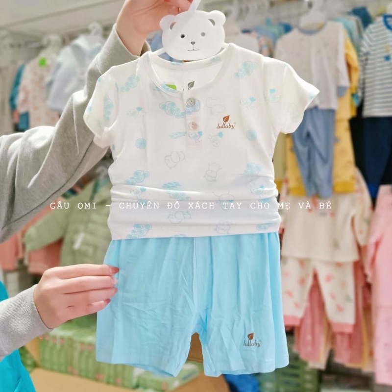 Bộ sát nách/cộc tay sợi tre Lullaby mẫu mới