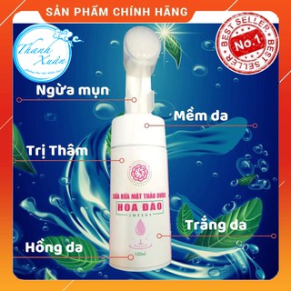 Sữa rửa mặt thảo dược hoa đào