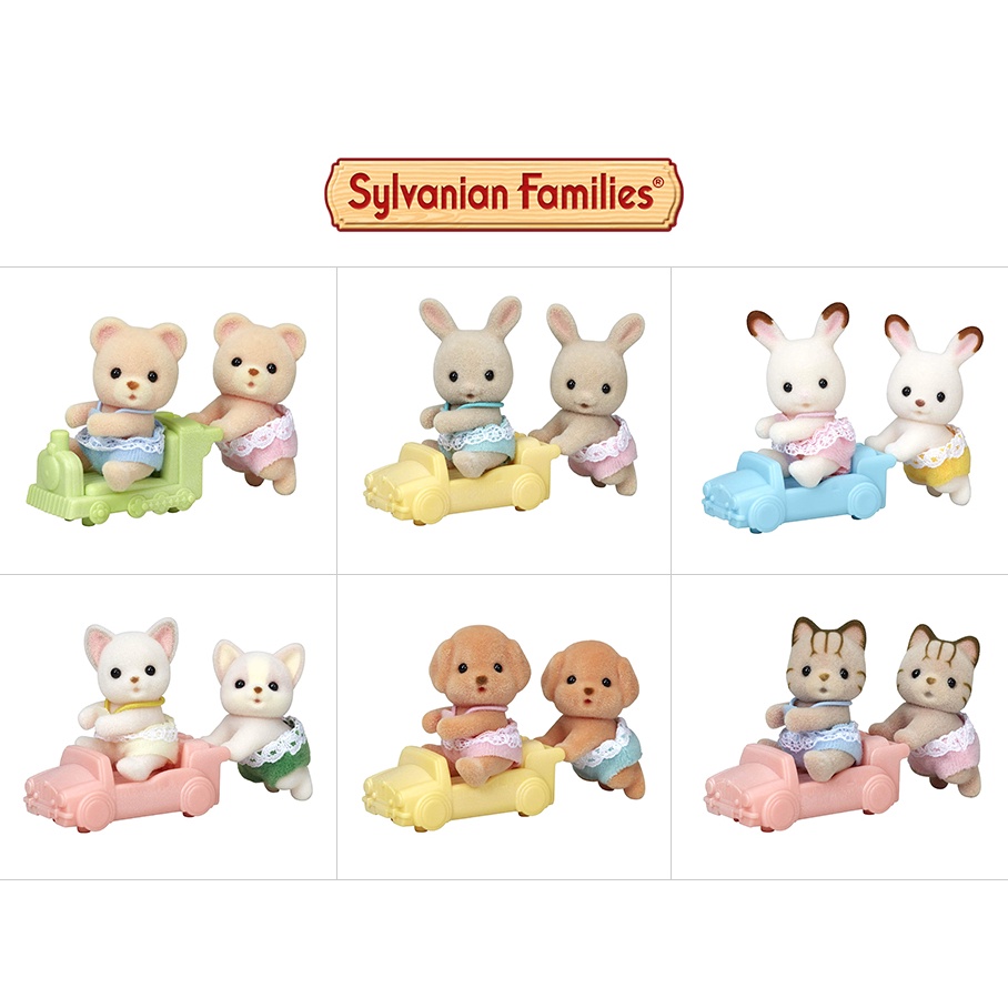 Sylvanian Families Cặp Bé Sinh Đôi Twins Set (Nhiều Mẫu)