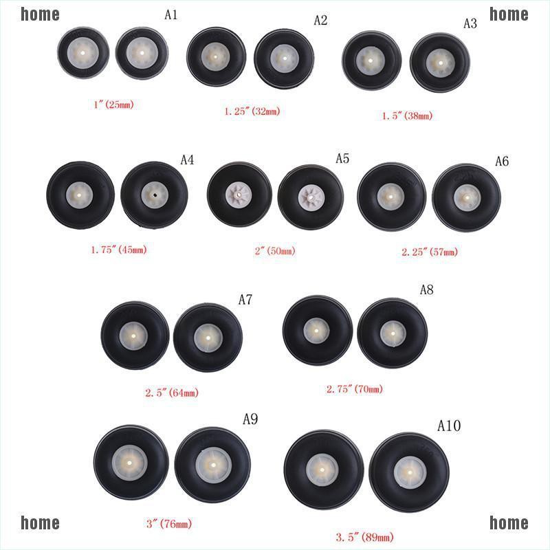 Bánh Xe Cao Su PU 20K 50K Kích Thước 1 "- 3.5" Tiện Dụng Cho RC