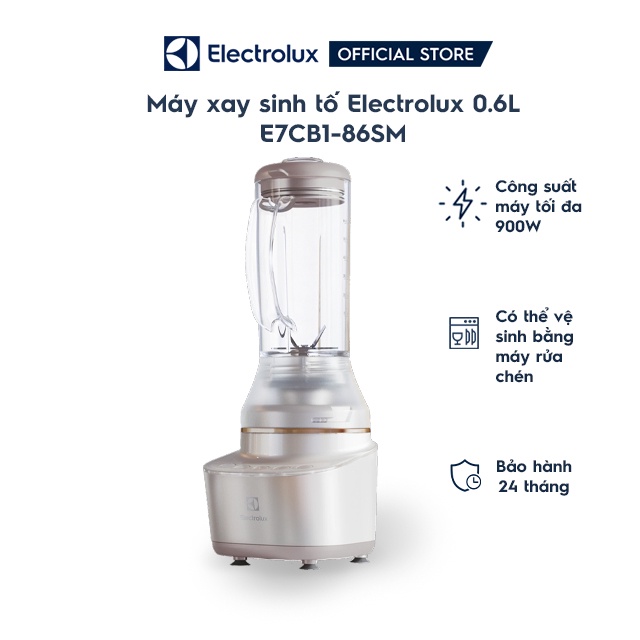 [Mã ELHA22 giảm 5% đơn 300K] Máy xay sinh tố Electrolux E7CB1-86SM 0.6L