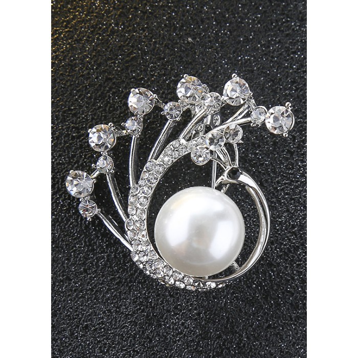 Cài áo thời trang hình công đính đá sang trọng GC63