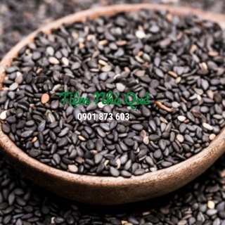 Hạt vừng đen (mè đen) chưa rang - Tiệm Nhà Quê 77