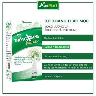 Xịt Thông Xoang Thảo Mộc