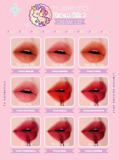 SON KEM UNICORN TY COSMETICS