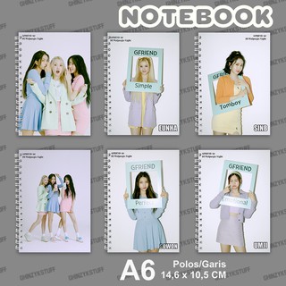 Sổ Tay Kpop A6 10.5 Cmx14.8 cm Nhóm Nhạc GFRIEND Walpurgis