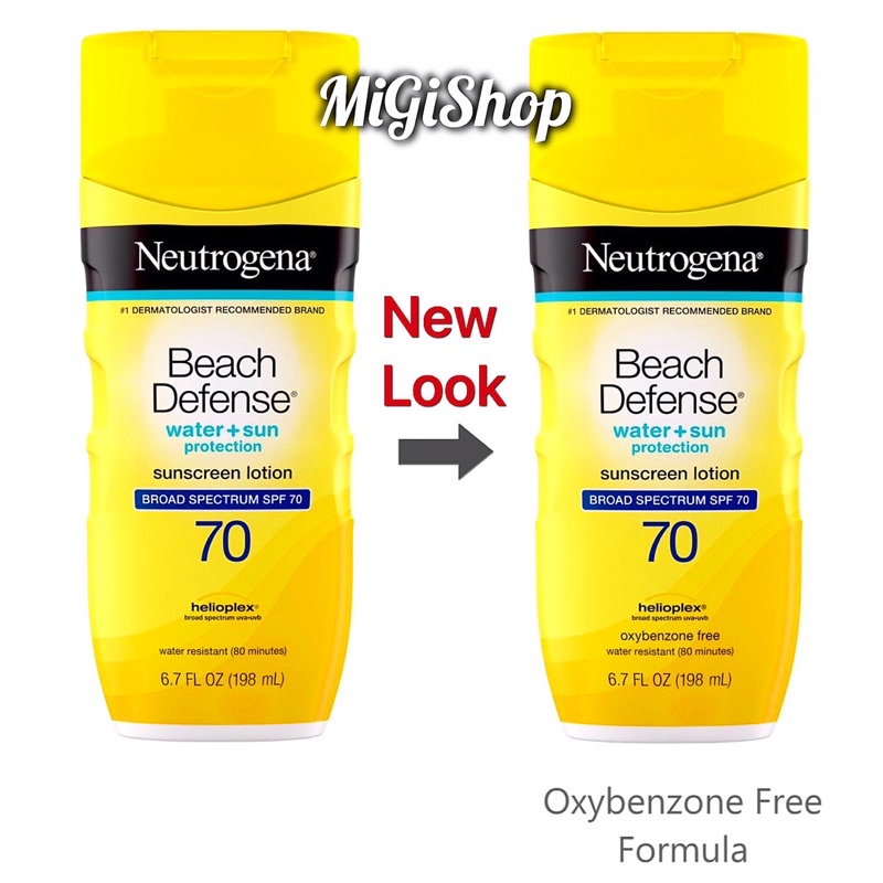 [Hàng Mỹ] Kem Chống Nắng Đi Biển Neutrogena Beach Defense Sunscreen 198ml