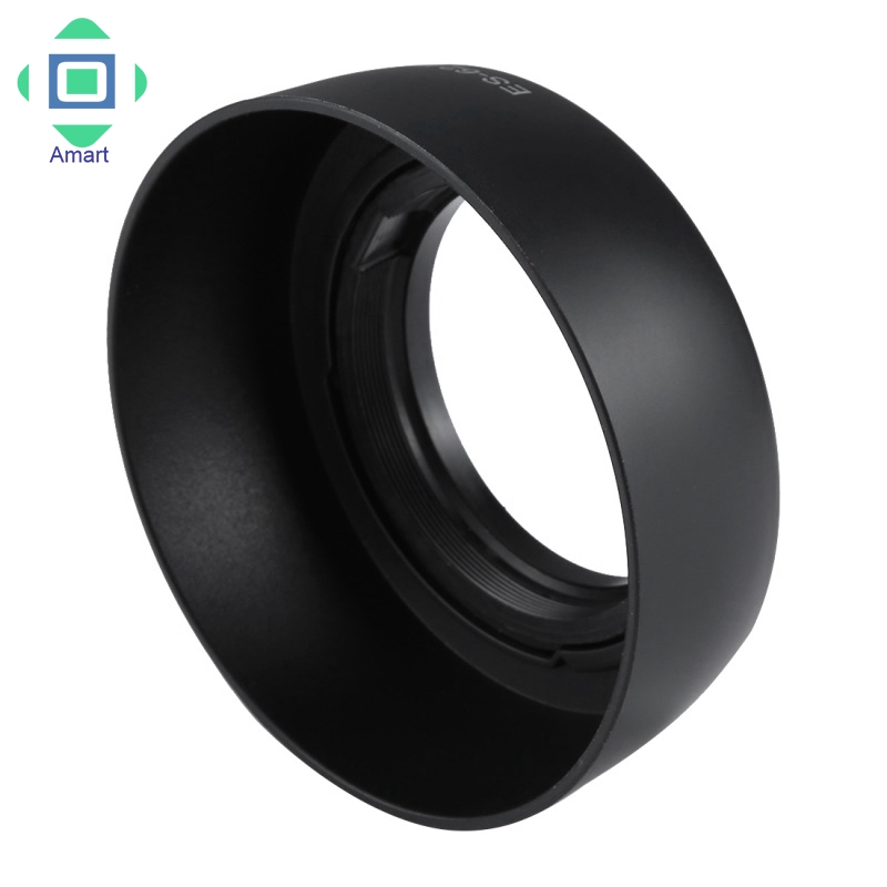 AM Camera Lens Hood for Canon EF 50mm F1.8 II ES-62 ES62ii