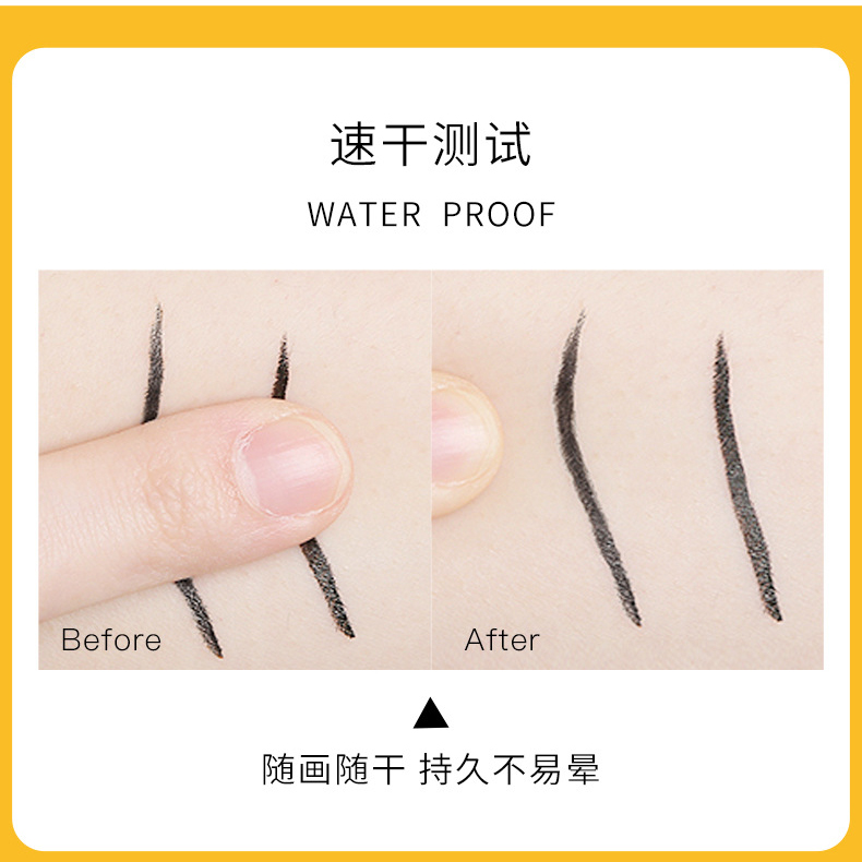 Bút kẻ mắt màu Heyxi nhanh khô dễ dùng chống đổ mồ hôi kháng nước