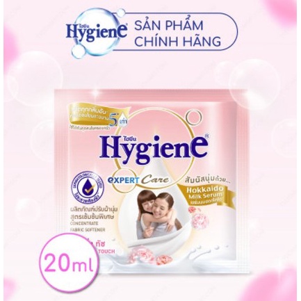Dây 12 Gói Nước Xả Vải Hygiene Thái Lan Đậm Đặc Siêu Thơm Đủ Mùi