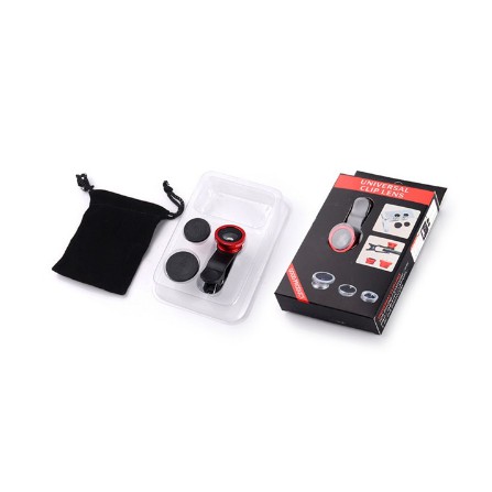 Bộ 3 Lens chụp hình cho điện thoại - case19
