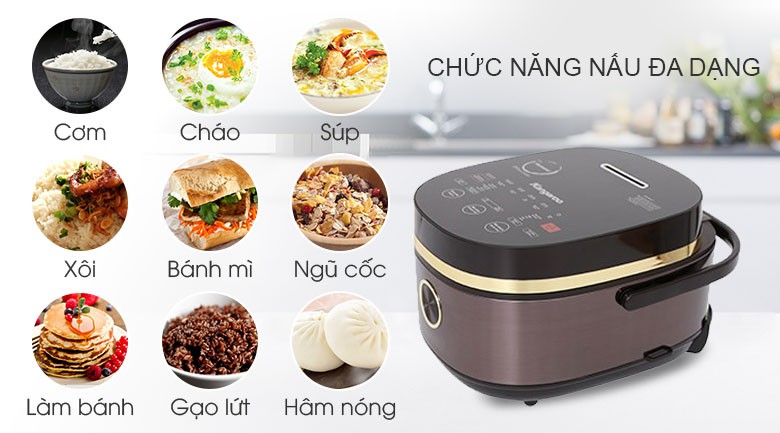 Nồi cơm điện cao tần Kangaroo 1.8 lít KG599N- Hàng Chính Hãng trưng bày 100%-BH 12 tháng