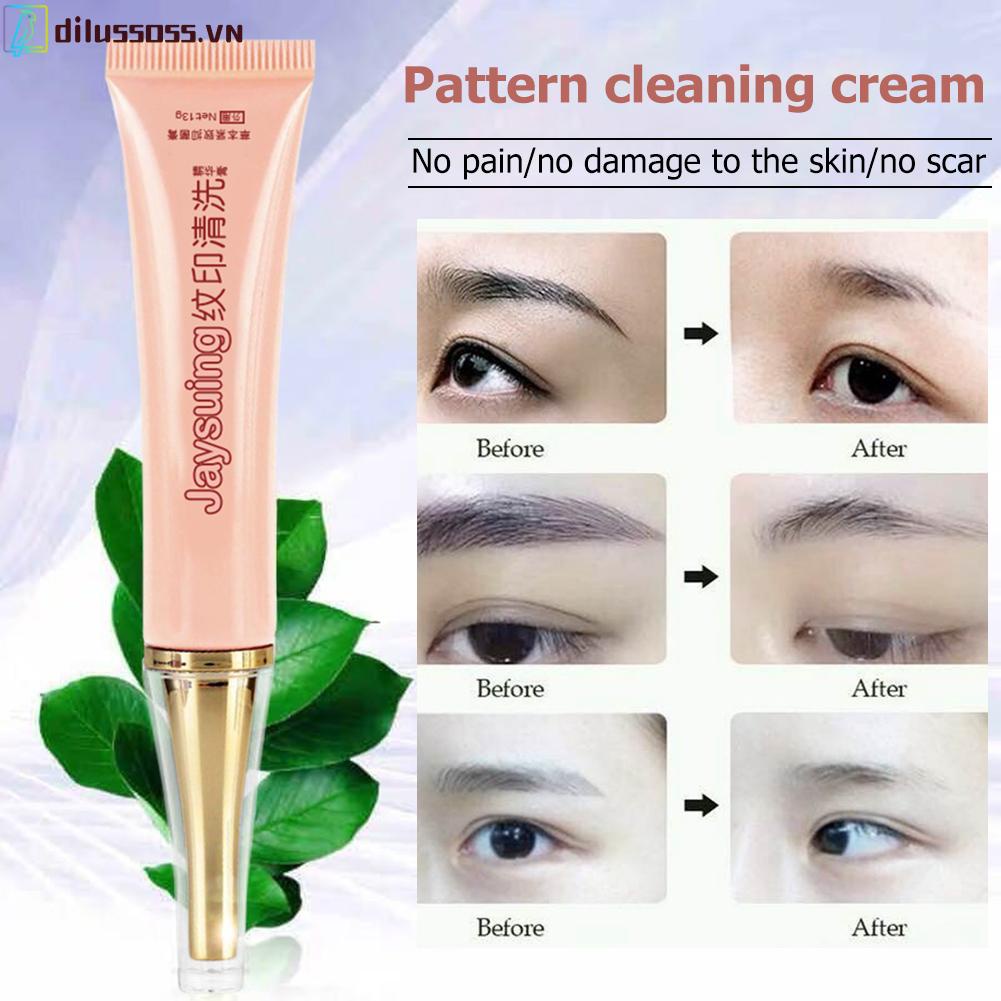 [Hàng mới về] Kem tẩy hình xăm chân mày chiết xuất thực vật tự nhiên