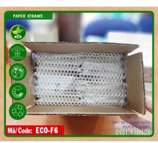 Ống hút giấy 400c/thùng