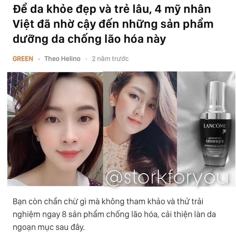 SERUM ĐEN LANCOME 30ml và 100ml HÀNG CHÍNH HÃNG