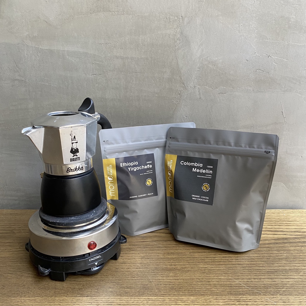 Bộ 3 túi Cà phê Espresso 100g - Cà phê hạt rang xay MONO Coffee Roaster | BigBuy360 - bigbuy360.vn