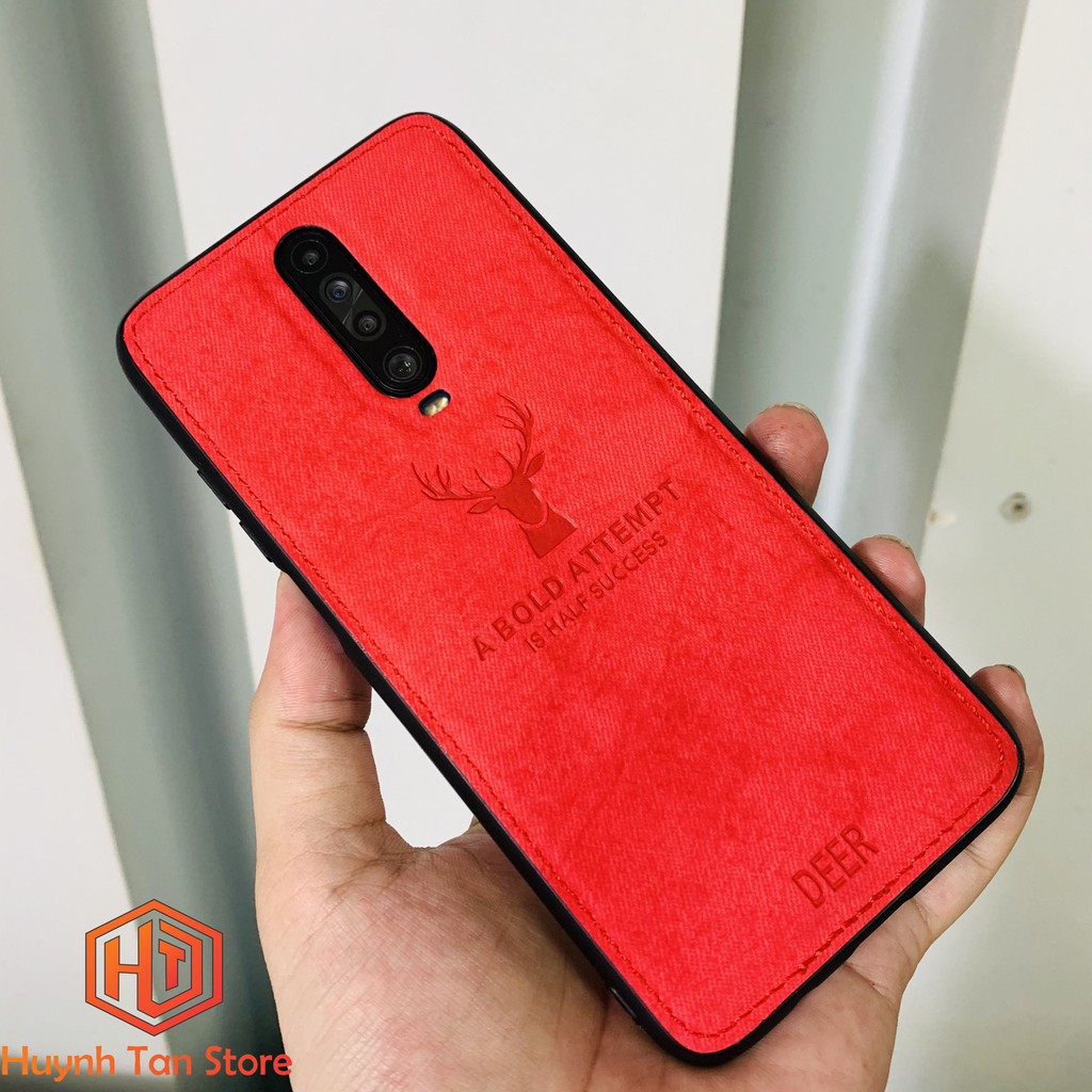 Ốp lưng redmi k30 chống bám vân tay hình Nai 3D nhiều màu sắc phụ kiện điện thoại huỳnh tân store