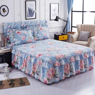 Ga phủ giường và gối